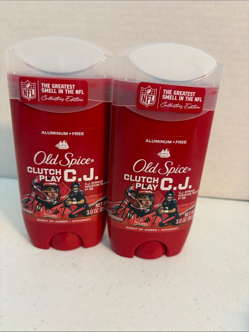 Old Spice Clutch Play C.J. Deodorant Stick - Red